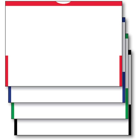 Asp Color Top Detailed Deal Jackets - Plain, 9" X 12", 100 Per Pack Pk 5621